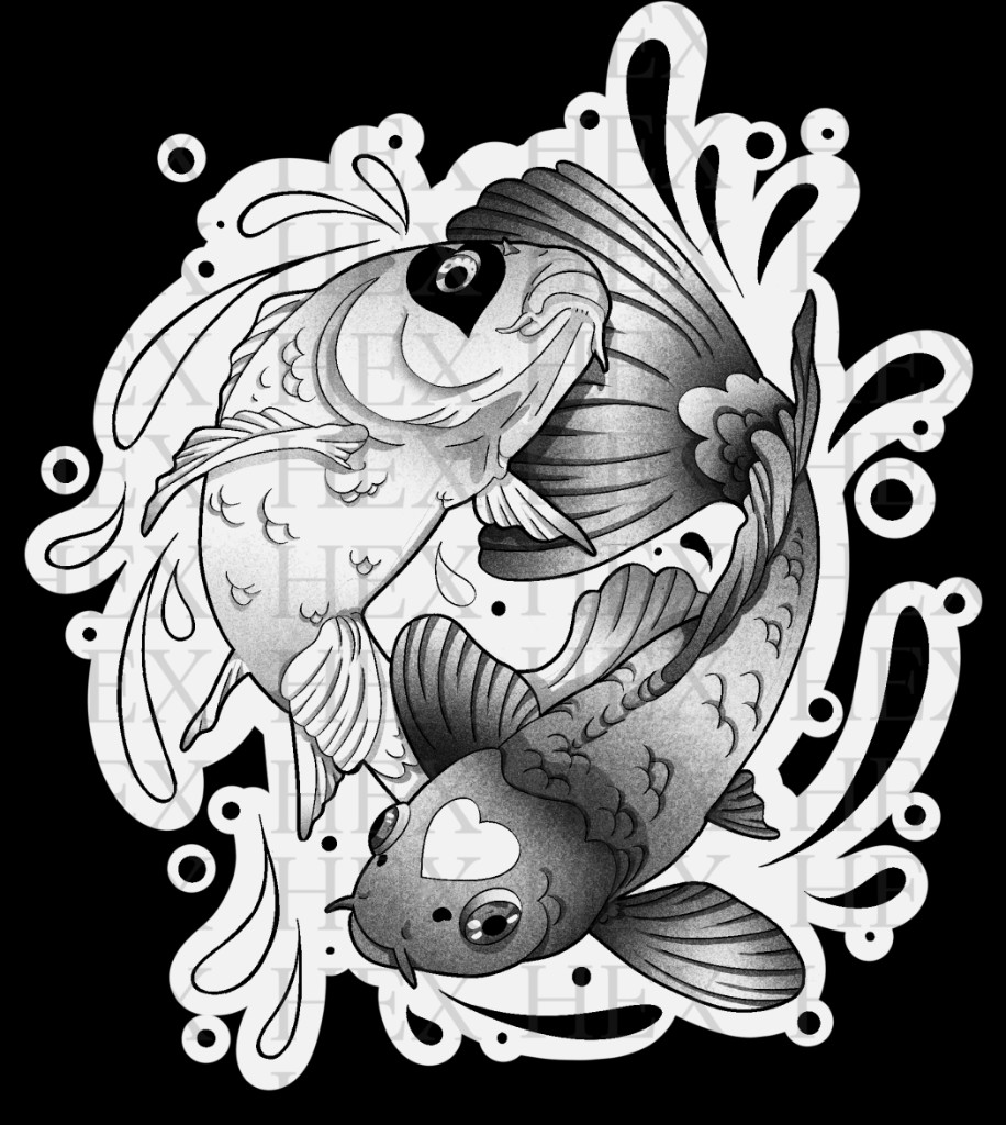 Koi Yin-Yang — flash